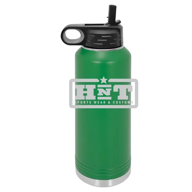 HNT Apparel – Polar Camel 40 oz. Water Bottle Green