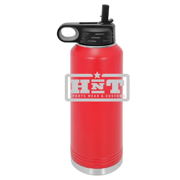 HNT Apparel – Polar Camel 40 oz. Water Bottle Red
