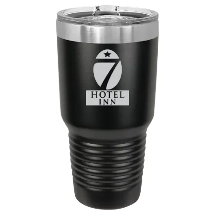 Hotel 7 Inn – Polar Camel 30 oz. Ringneck Tumbler with Slider Lid Black