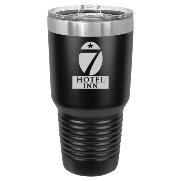 Hotel 7 Inn – Polar Camel 30 oz. Ringneck Tumbler with Slider Lid Black