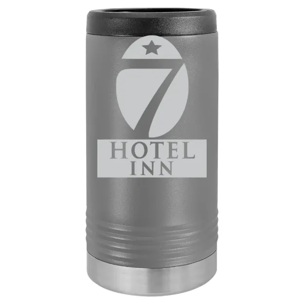 Hotel 7 Inn – Polar Camel Slim Beverage Holder Dark Gray
