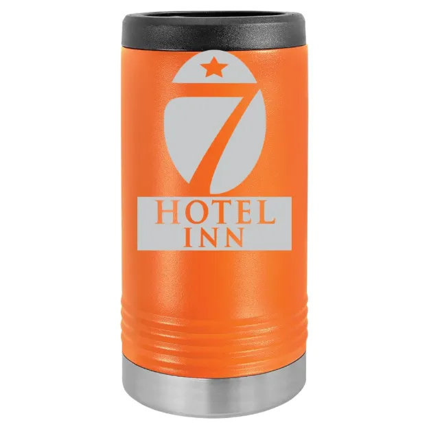 Hotel 7 Inn – Polar Camel Slim Beverage Holder Orange