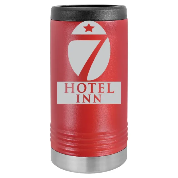 Hotel 7 Inn – Polar Camel Slim Beverage Holder Red