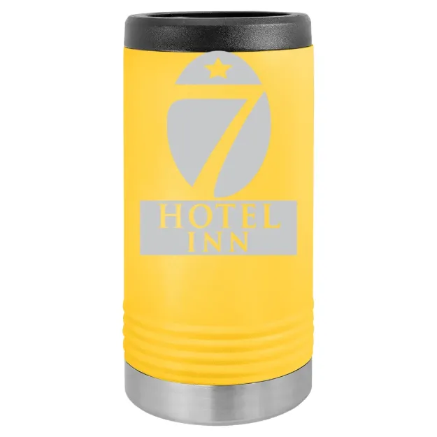 Hotel 7 Inn – Polar Camel Slim Beverage Holder Yellow