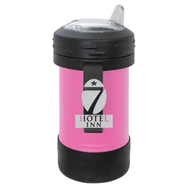 Hotel 7 Inn – Polar Camel 10 oz. Sippy Cup Pink/Black