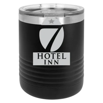 Hotel 7 Inn – Polar Camel 10 oz. Tumbler with Standard Lid Black