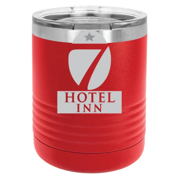 Hotel 7 Inn – Polar Camel 10 oz. Tumbler with Standard Lid Red