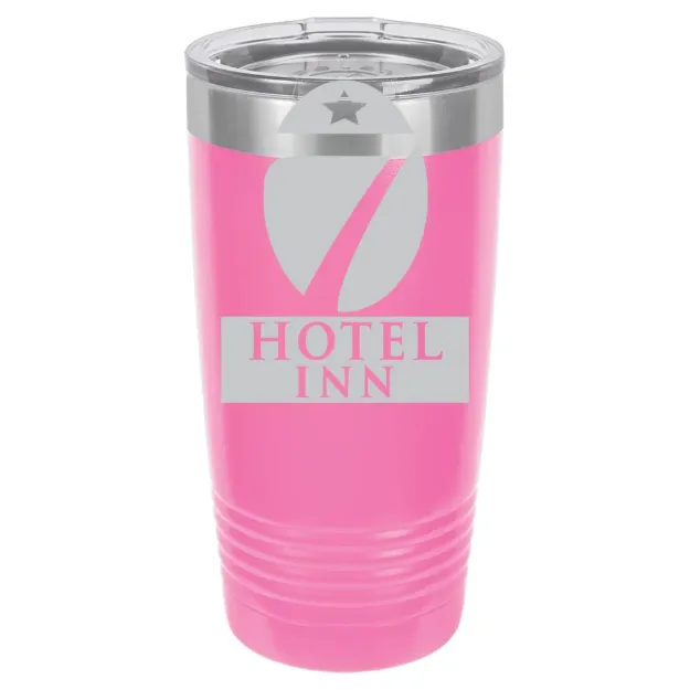Hotel 7 Inn – Polar Camel 20 oz. Ringneck Tumbler with Standard Lid Pink