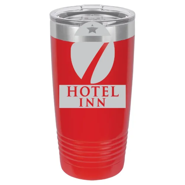 Hotel 7 Inn – Polar Camel 20 oz. Ringneck Tumbler with Standard Lid Red