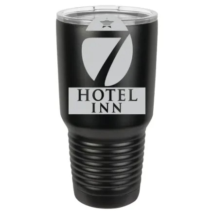 Hotel 7 Inn – Polar Camel 30 oz. Ringneck Tumbler with Standard Lid Black