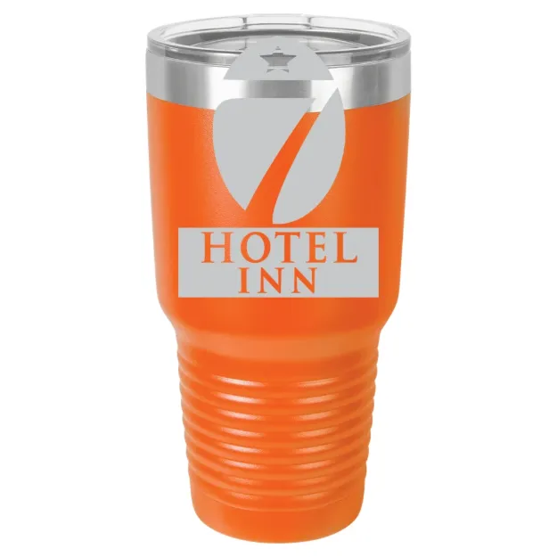 Hotel 7 Inn – Polar Camel 30 oz. Ringneck Tumbler with Standard Lid Orange