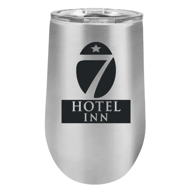 Hotel 7 Inn – Polar Camel 16 oz. Stemless Wine Tumbler Stainless Steel