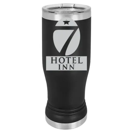 Hotel 7 Inn – Polar Camel 14 oz. Pilsner Tumbler Black