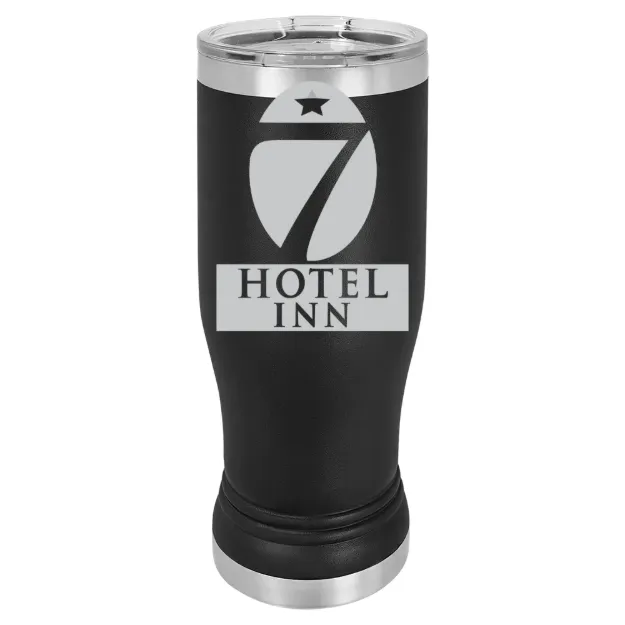 Hotel 7 Inn – Polar Camel 14 oz. Pilsner Tumbler Black