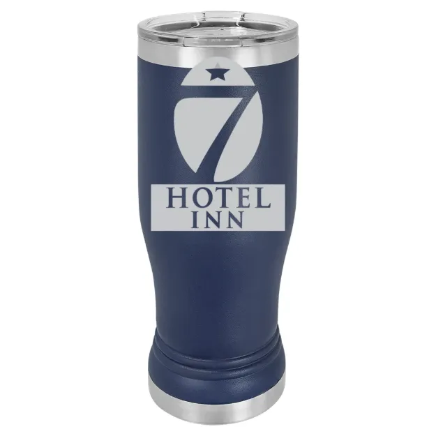 Hotel 7 Inn – Polar Camel 14 oz. Pilsner Tumbler Navy Blue
