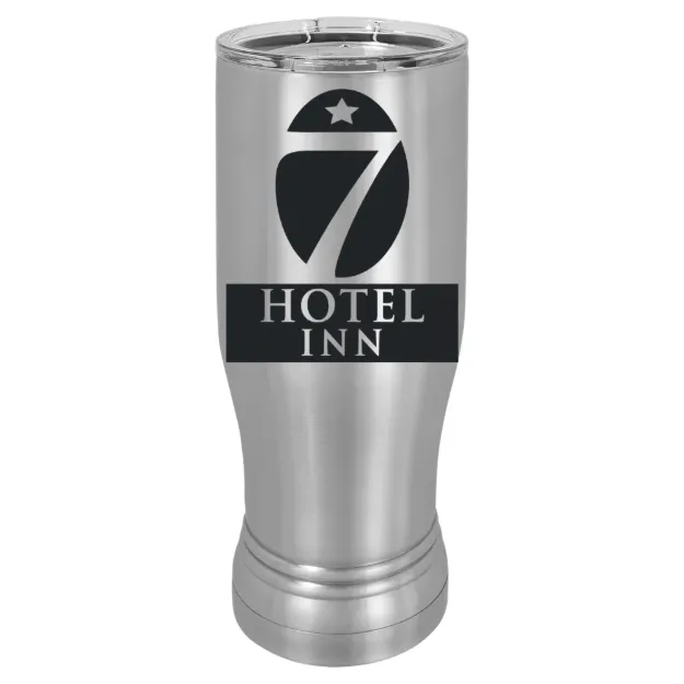 Hotel 7 Inn – Polar Camel 14 oz. Pilsner Tumbler Stainless Steel