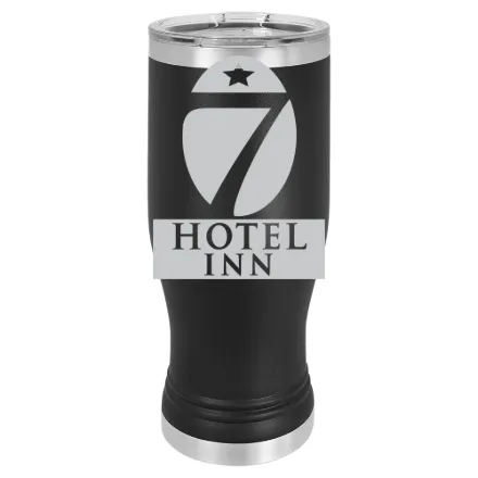 Hotel 7 Inn – Polar Camel 20 oz. Pilsner Tumbler Black