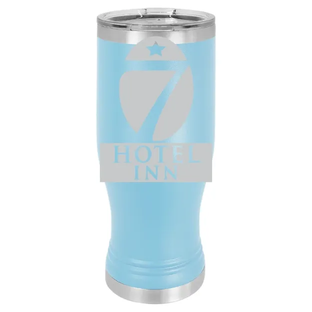 Hotel 7 Inn – Polar Camel 20 oz. Pilsner Tumbler Light Blue