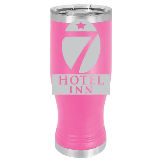 Hotel 7 Inn – Polar Camel 20 oz. Pilsner Tumbler Pink