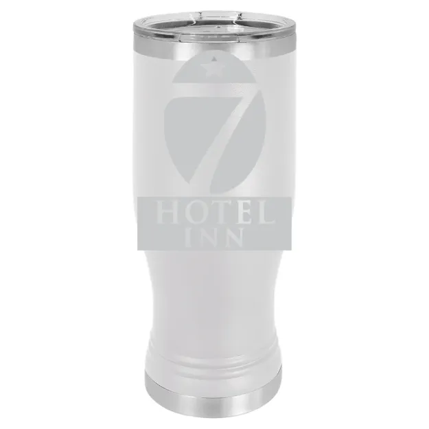 Hotel 7 Inn – Polar Camel 20 oz. Pilsner Tumbler White