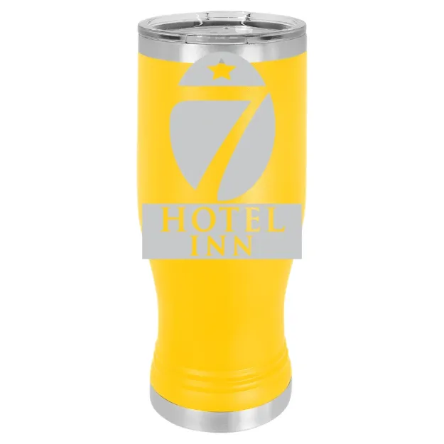 Hotel 7 Inn – Polar Camel 20 oz. Pilsner Tumbler Yellow