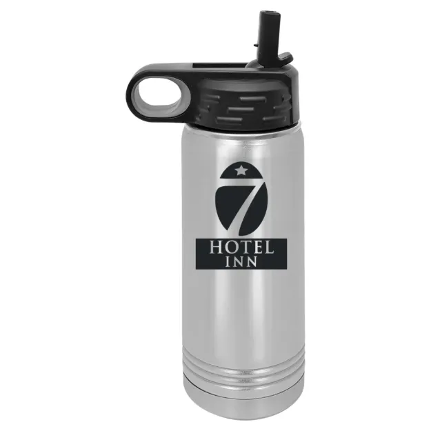 Hotel 7 Inn – Polar Camel 20 oz. Water Bottle Stainless Steel