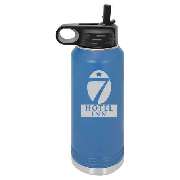 Hotel 7 Inn – Polar Camel 32 oz. Water Bottle Blue
