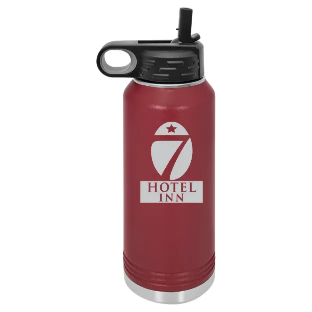 Hotel 7 Inn – Polar Camel 32 oz. Water Bottle Maroon