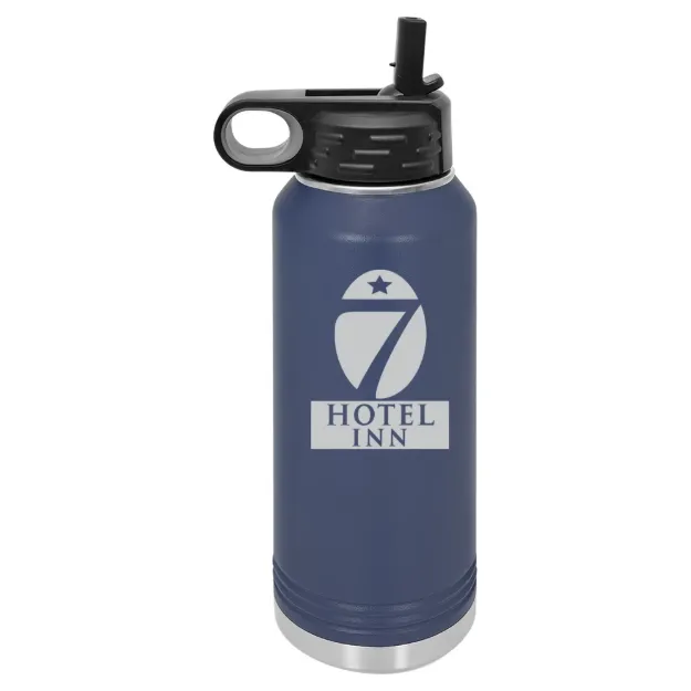 Hotel 7 Inn – Polar Camel 32 oz. Water Bottle Navy Blue