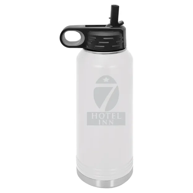 Hotel 7 Inn – Polar Camel 32 oz. Water Bottle White