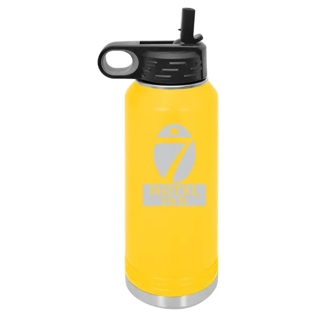 Hotel 7 Inn – Polar Camel 32 oz. Water Bottle Yellow