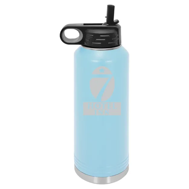 Hotel 7 Inn – Polar Camel 40 oz. Water Bottle Light Blue