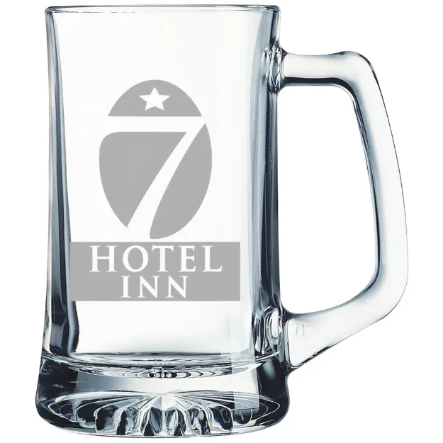 Hotel 7 Inn – Polar Camel 25 oz. Beer Mug with Handle Clear