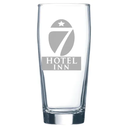 Hotel 7 Inn – Polar Camel 16 oz. Willi Becher Beer Glass Clear