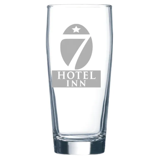 Hotel 7 Inn – Polar Camel 16 oz. Willi Becher Beer Glass Clear